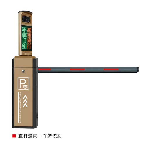 直杆道闸+车牌识别